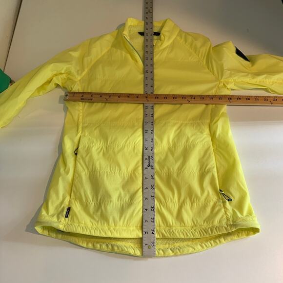 Strafe Jacket Womens S Small Bright Yellow Polartec Full Zip Soft Fleece Lined - Picture 8 of 14